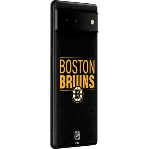 NHL Boston Bruins Lineup Google Pixel 6 Skin